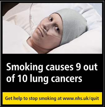 Smoking causes 9 out of 10 lung cancers