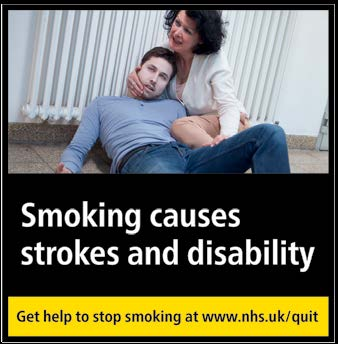 Smoking causes strokes and disability