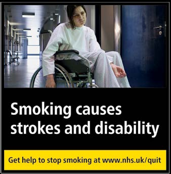 Smoking causes strokes and disability