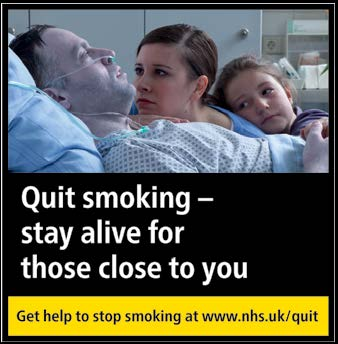 Quit smoking – stay alive for those close to you