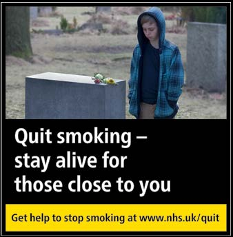 Quit smoking – stay alive for those close to you