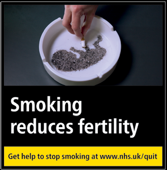 Smoking reduces fertility