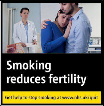 Smoking reduces fertility