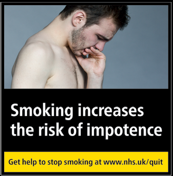 Smoking increases the risk of impotence